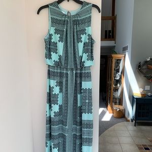 Patterned Maxi Dress
